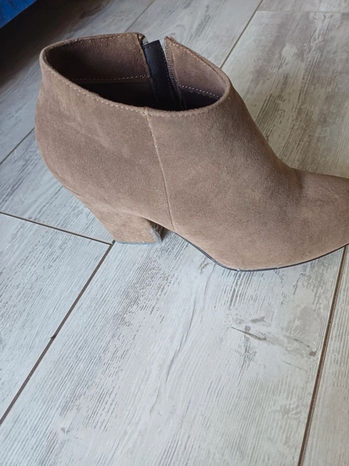 Bottines femme 40 daim - photo numéro 3