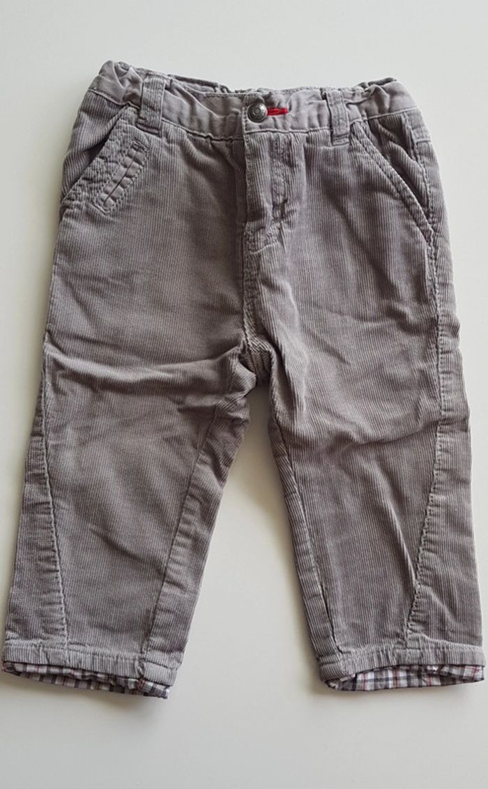 Pantalon velours Obaïbi 12 mois