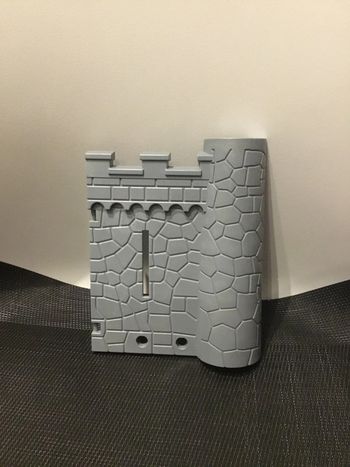 Playmobil mur gauche château 6697 moyen âge pièces détachées.