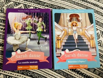 Lot livres Auzou Sarah danse