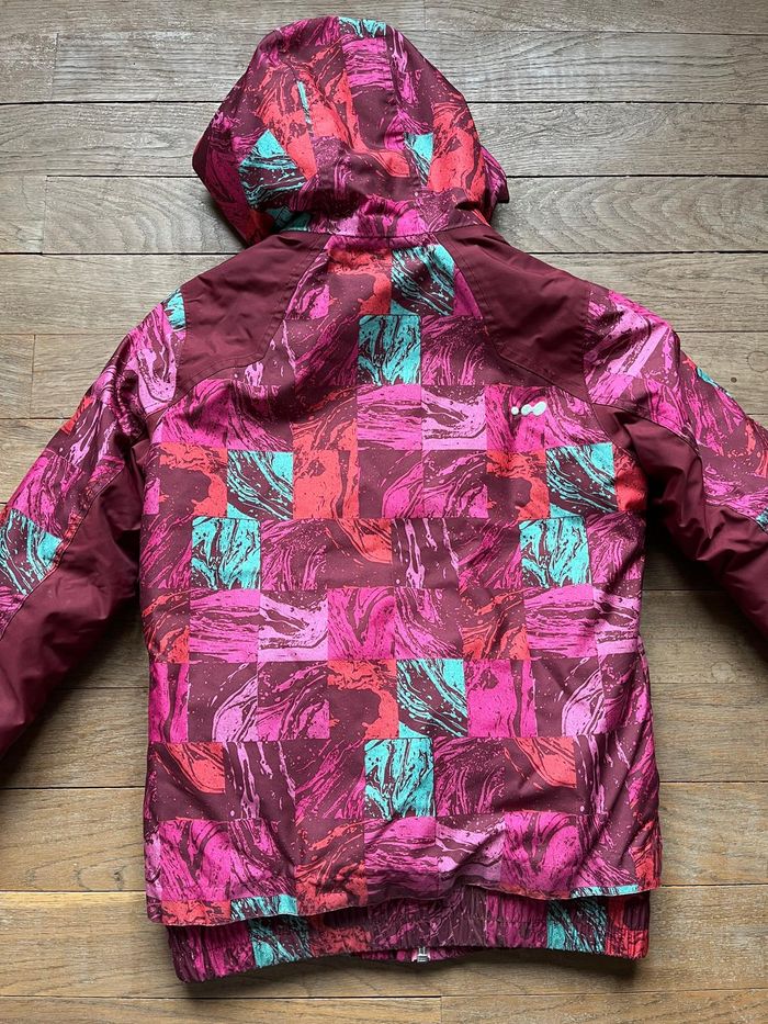 Veste de ski bordeaux Wed'ze 8 ans - photo numéro 7