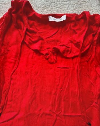 Blouse Promod rouge