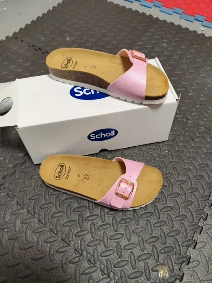 Mules Scholl rose clair 37 neuves - photo numéro 2