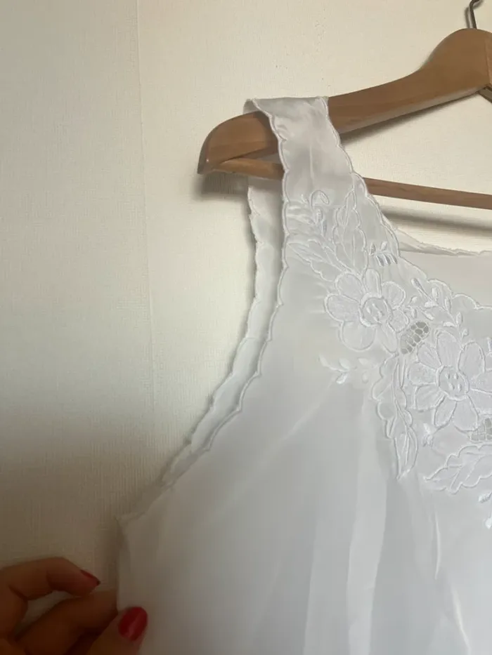 Débardeur léger blanc - photo numéro 4