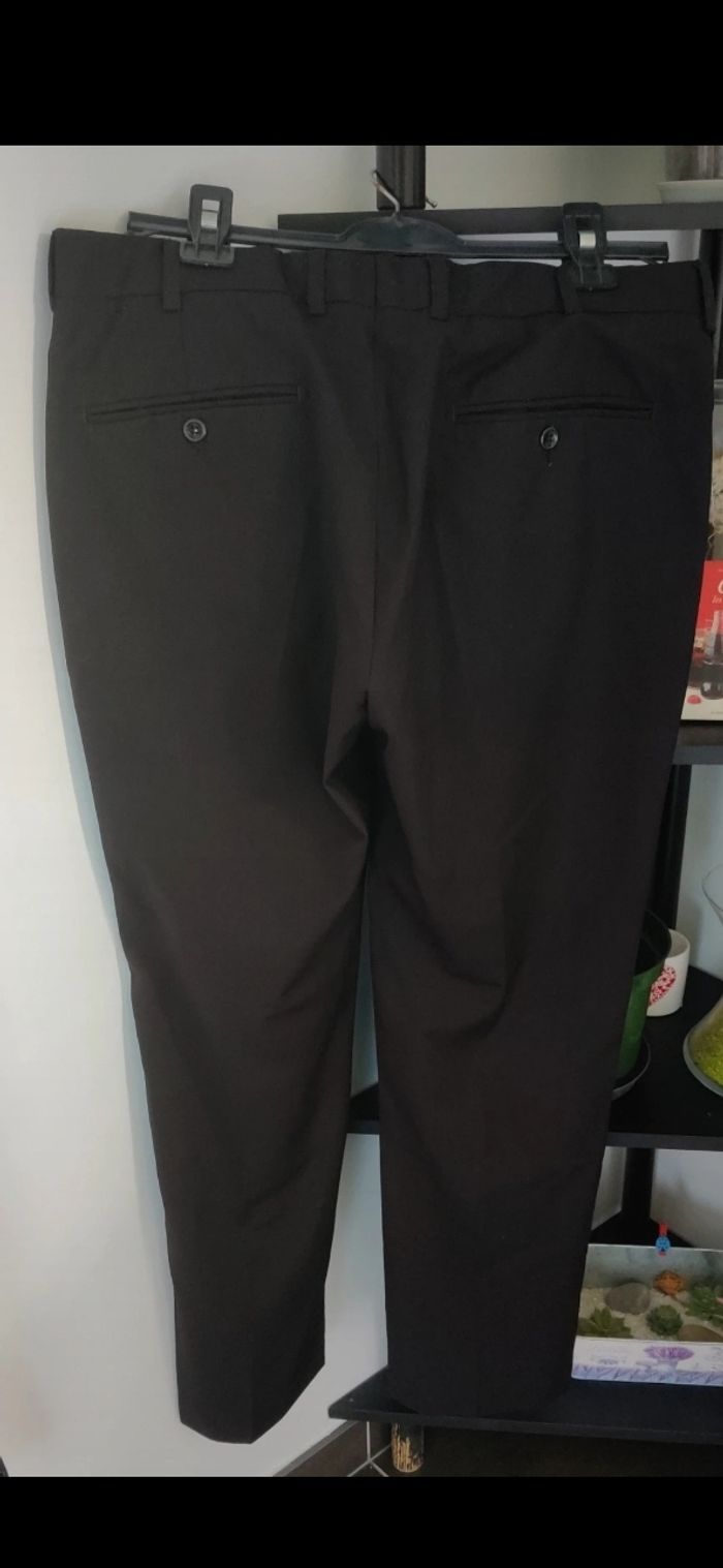 Pantalon de costume noir - photo numéro 2
