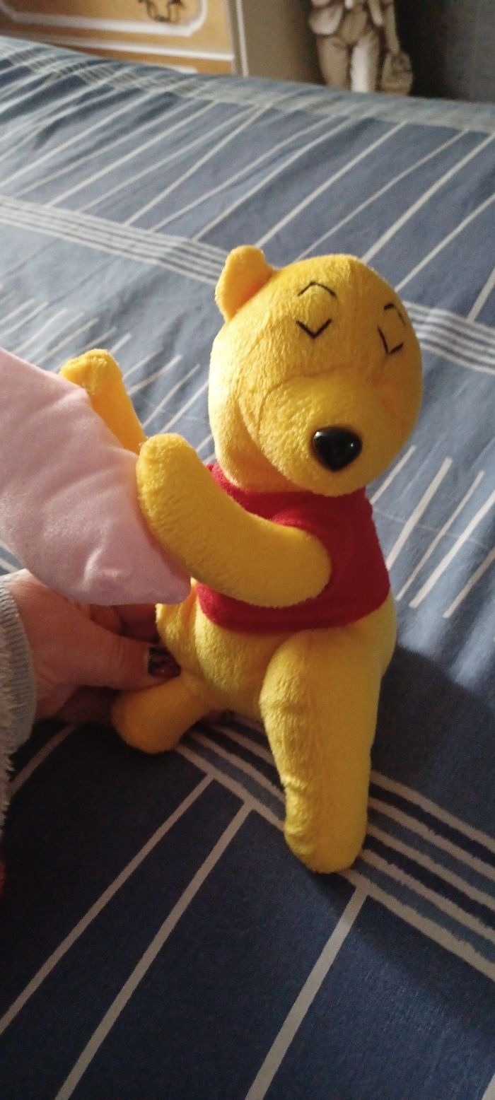 Très jolie petite peluche winni l'ourson - photo numéro 2