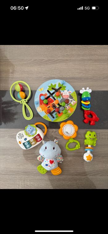 Lot de jouets d’éveils