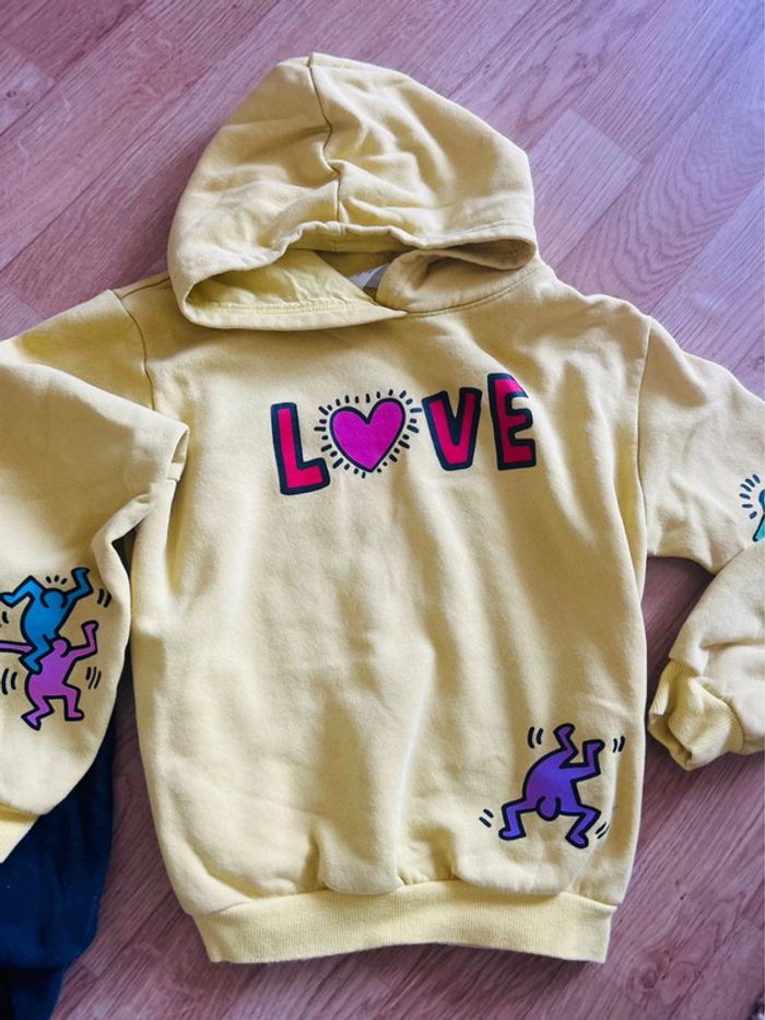 Lot de 2 sweat capuches hoodies filles 8-10ans - photo numéro 6