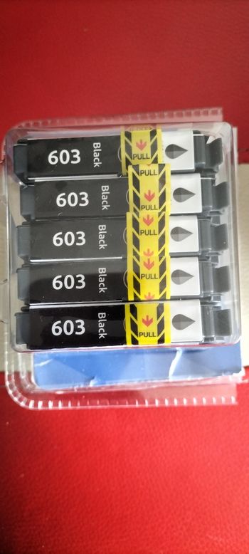 Lot de 5 cartouches encre noir