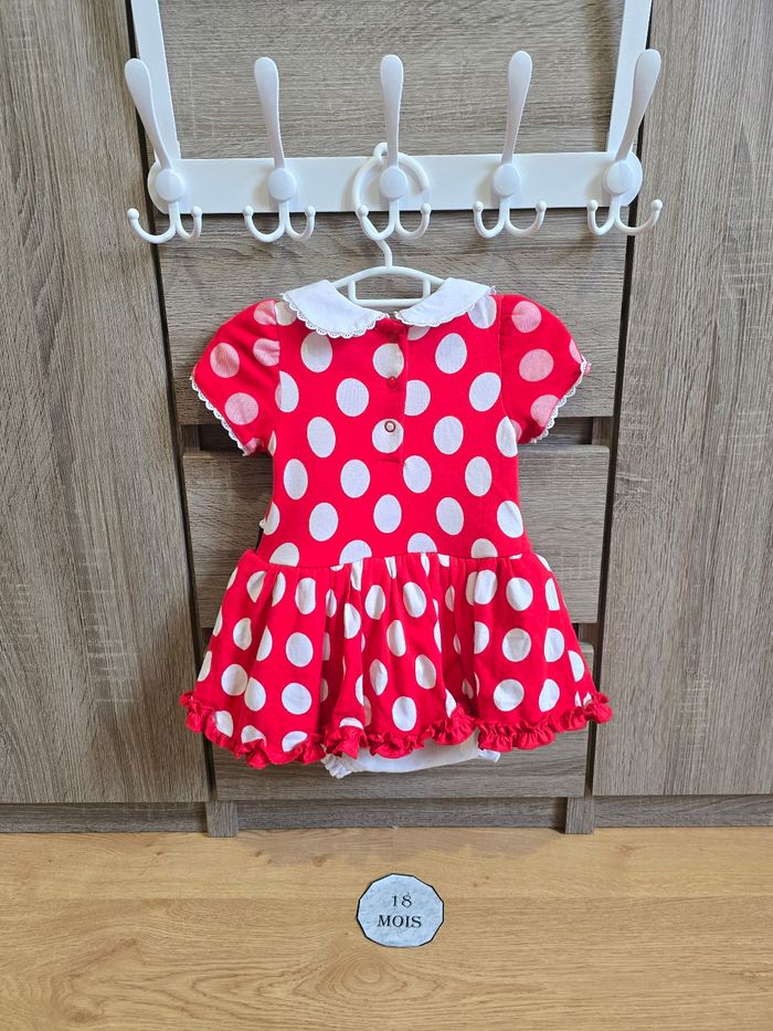 Vêtement Bébé Fille - Robe Minnie - 18/24 mois - photo numéro 6