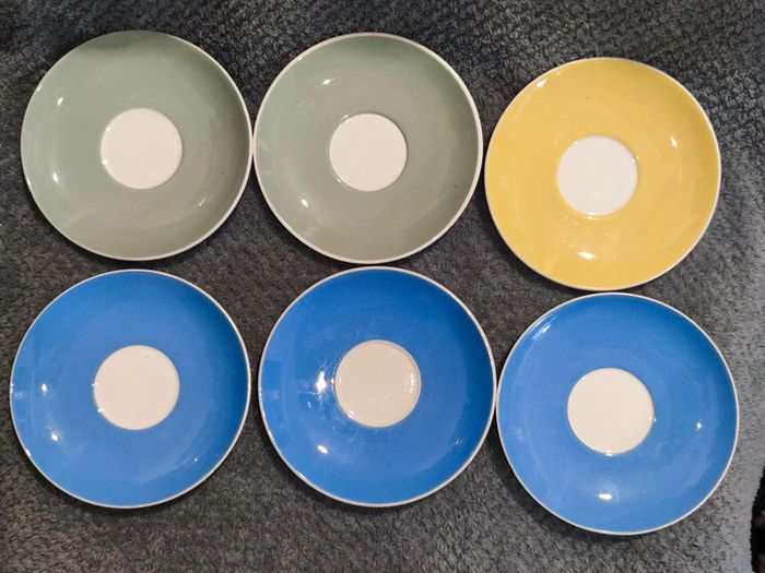 🌺 lot de 6 sous tasses Villeroy & boch