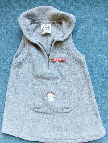 Vêtements bébé fille 6 mois robe polaire bien douillette