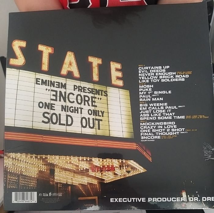Vinyle d'Eminem encore en parfait état sous blister - photo numéro 2