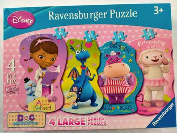 Puzzles evolutifs 10,12,14,16 pieces docteur la peluche