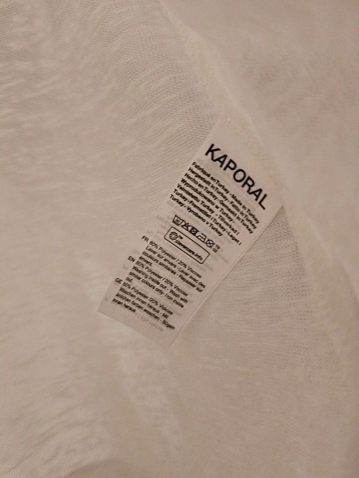 Top blanc kaporal - photo numéro 4
