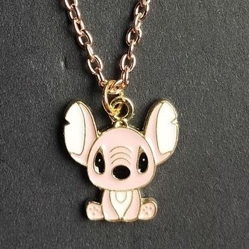 LILO & STITCH - Collier + Pendentif Angel Modèle #1