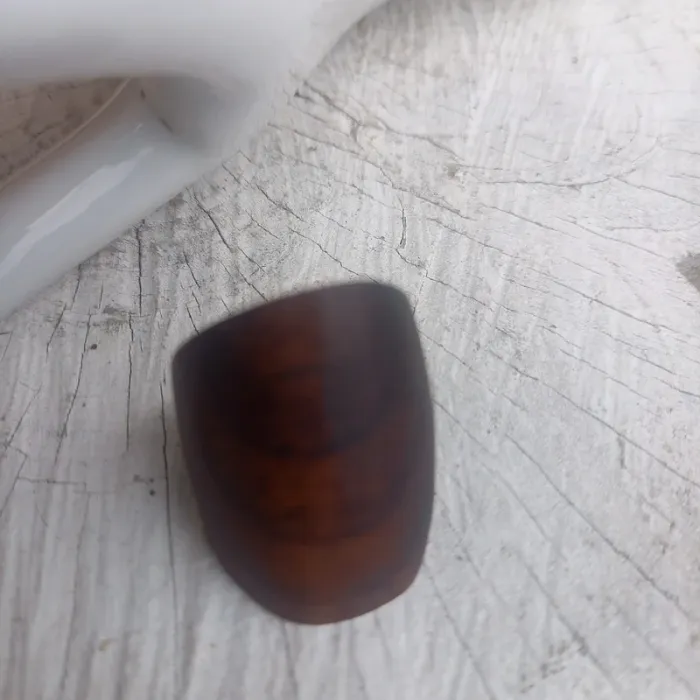 Bague vintage 16mm en bois - photo numéro 3