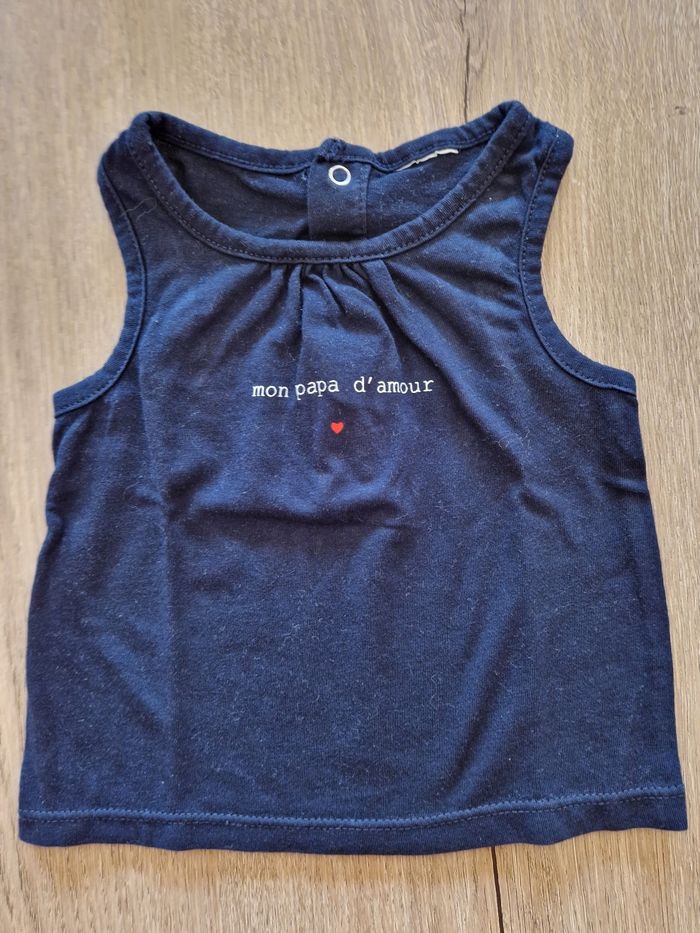 Débardeur 1 mois