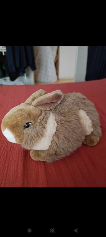 Range pyjama lapin peluche