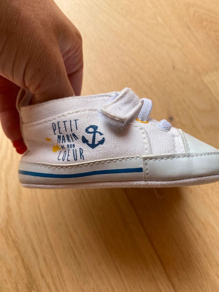 👶 Baskets Petits Marins Gemo Baby – taille 6-12 mois - photo numéro 2