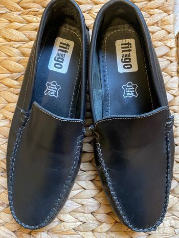 Mocassins hommes en cuir