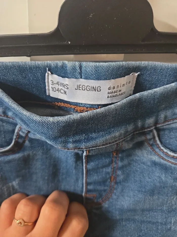 Jegging fille taille 3-4ans primark - photo numéro 3