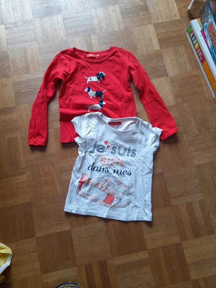 2 T.shirts Tissaia 6 ans