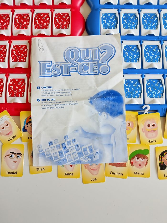 Qui est-ce ? Mb jeux complet - photo numéro 5
