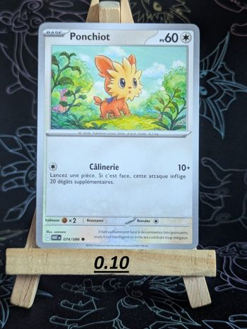 ponchiot 074/086 flammes blanche