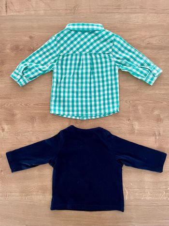 T-shirt chemise 3 mois