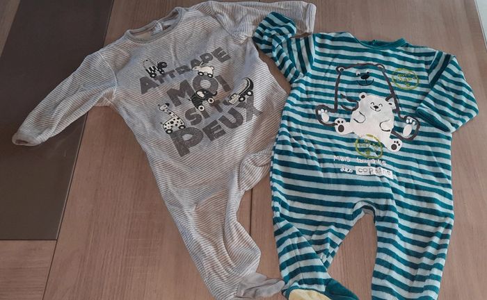 Pyjama 1 piece garçon 9-12 mois