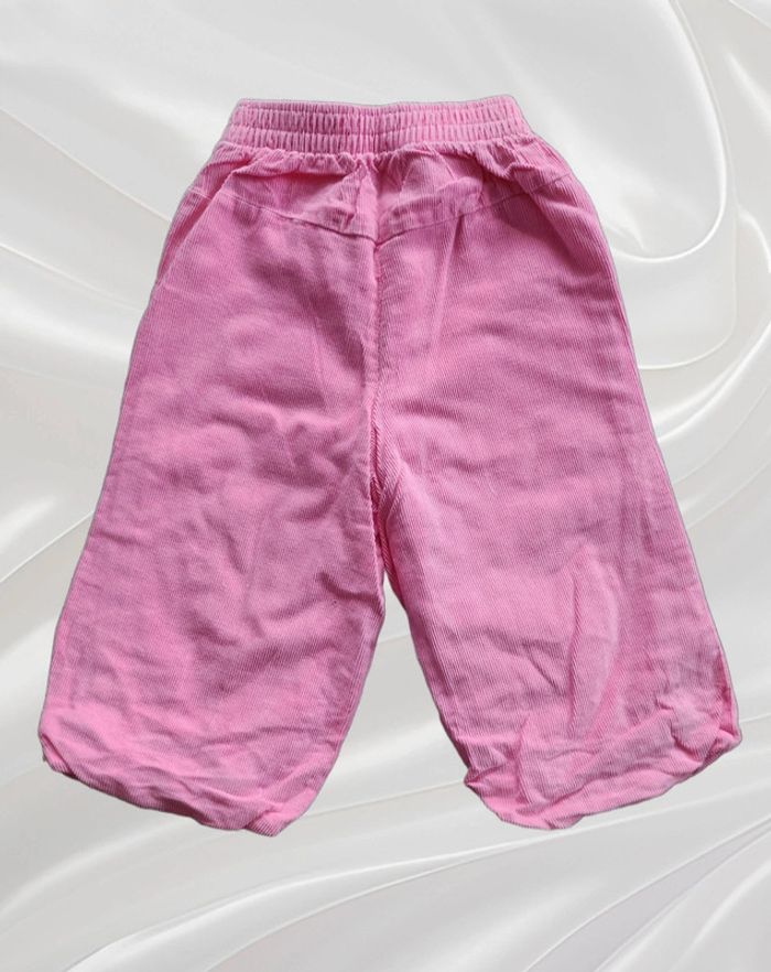 Pantalon rose fille 6 mois - photo numéro 2