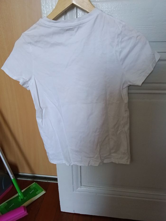 Tee-shirt les  minions blanc et multicolore - photo numéro 2
