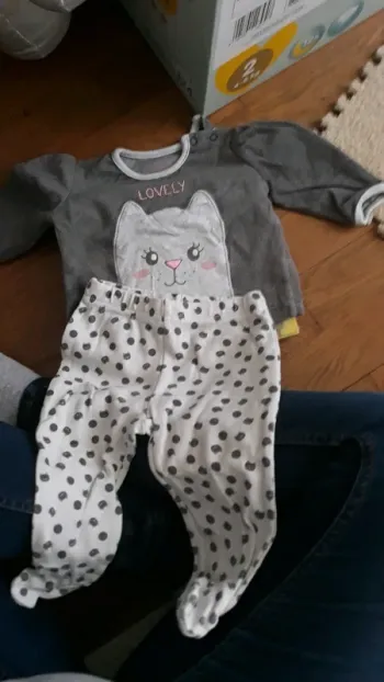 Pyjama fille  deux pieces