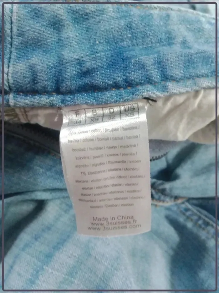Short en jean femme - photo numéro 13
