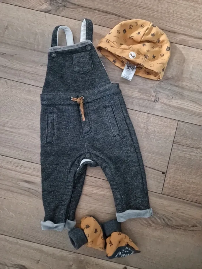 Ensemble salopette timberland