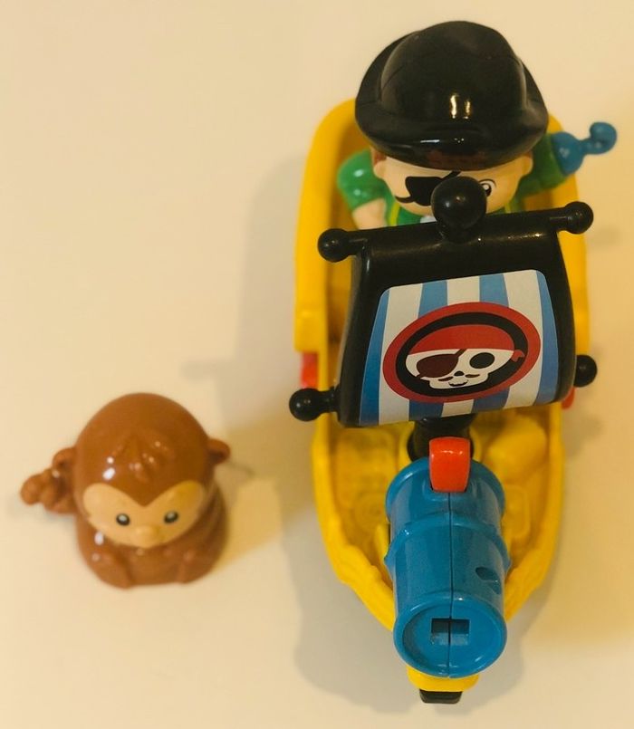 Vtech Tut Tut Copains le bateau pirate magique de Gauthier le pirate aventurier Singe filou lot SOP77 - photo numéro 3