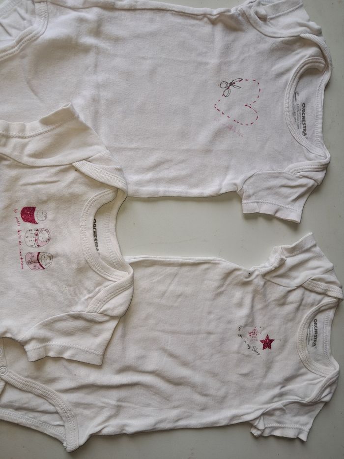 Lot de 3 bodys