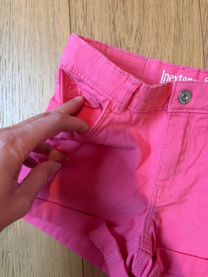 Neuf - Short rose In Extenso 7 ans - photo numéro 6