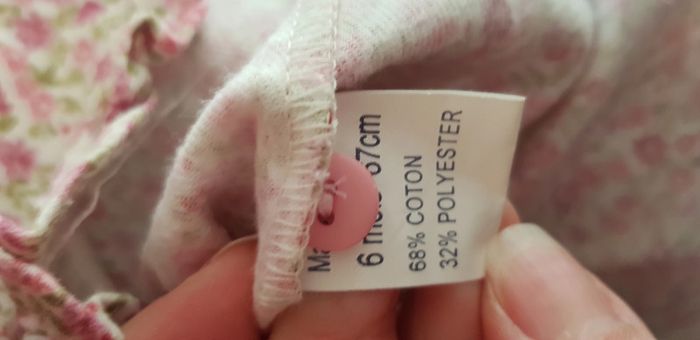 Lot de 2 robes 6 mois - photo numéro 2