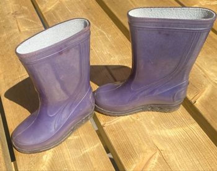 Bottes de pluie bleu - photo numéro 2