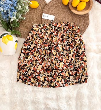 Jupe à motifs papillon orangée Molly Bracken taille L
