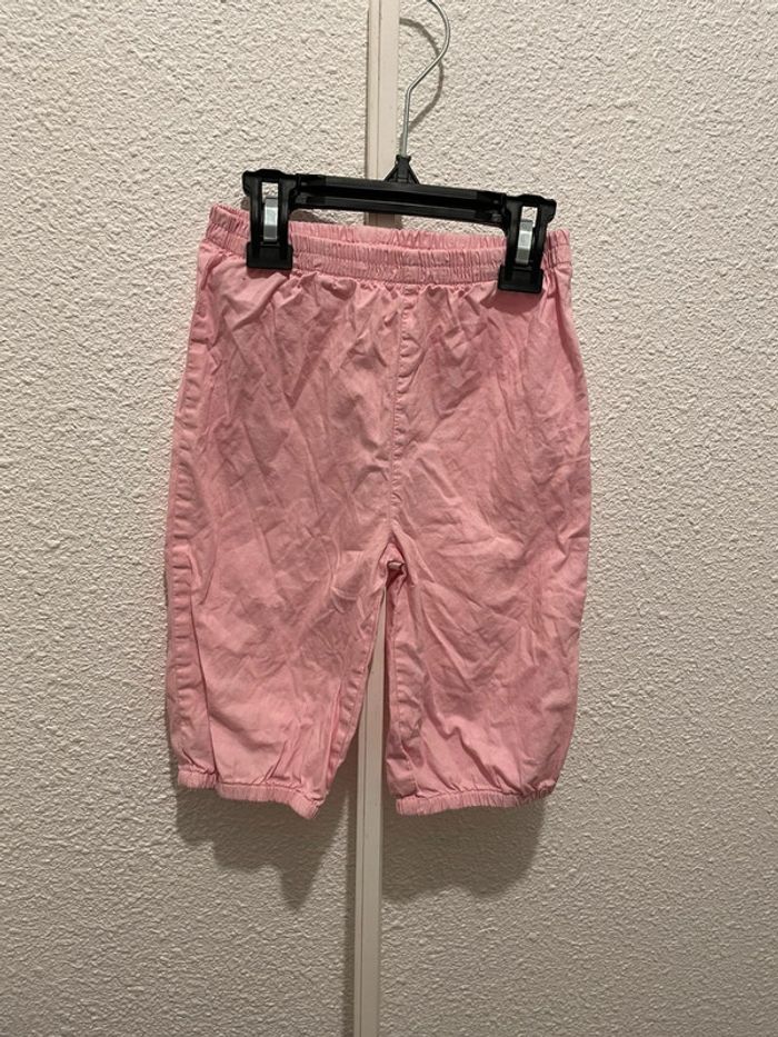 Pantalon en coton 23 mois rose
