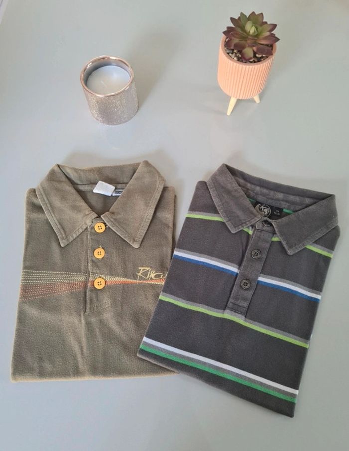 Lot de 2 polos à manches courtes 8 ans