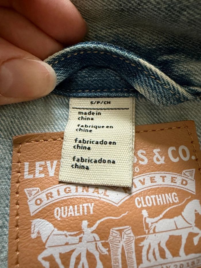 Veste courte en jean Levi’s taille S - photo numéro 14