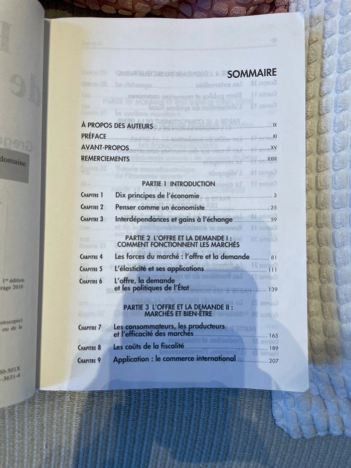 Livre Principes de l’économie - Mankiw & Taylor - photo numéro 4