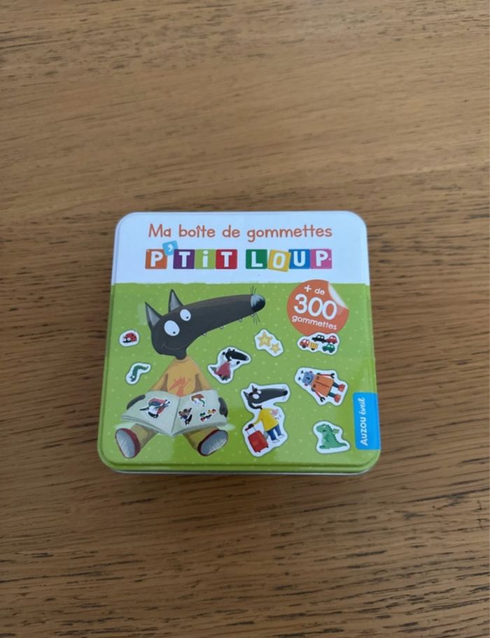 Ma boîte à gommettes le loup
