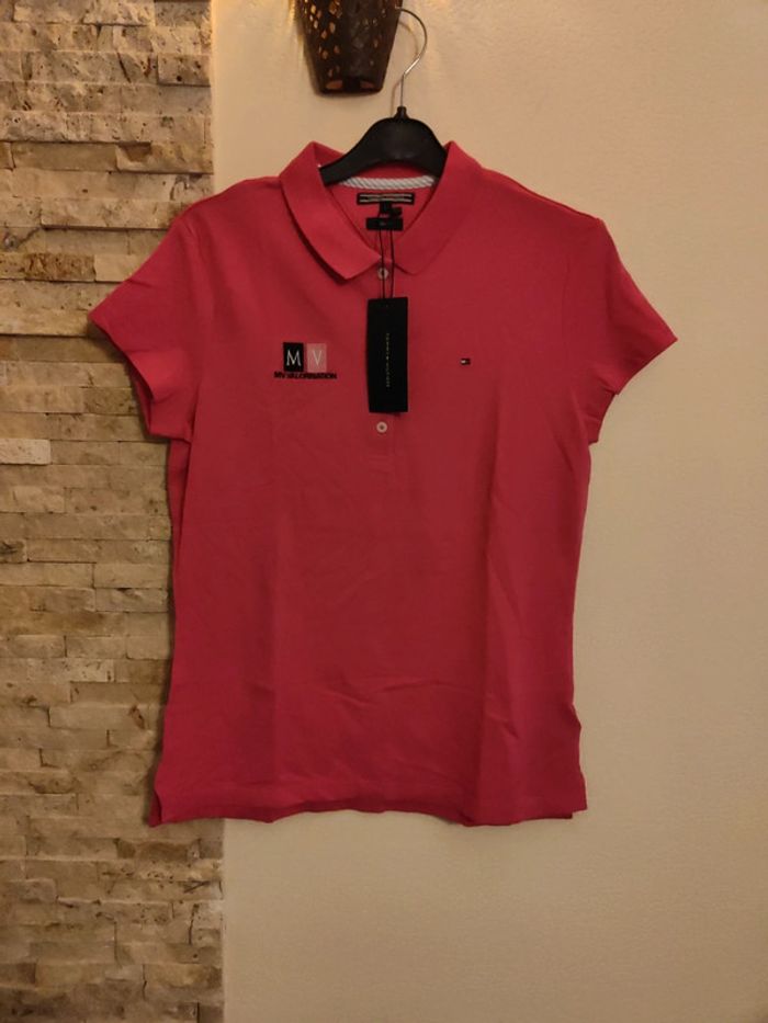 Polo rose tommy Hilfiger - photo numéro 1