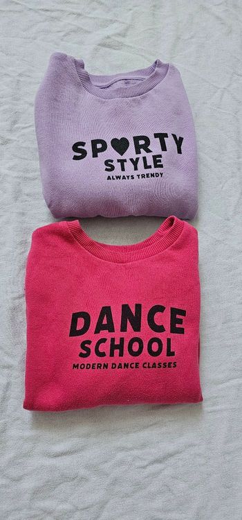 Lots 2 pulls enfant fille de la marque kiabi taille 5 ans