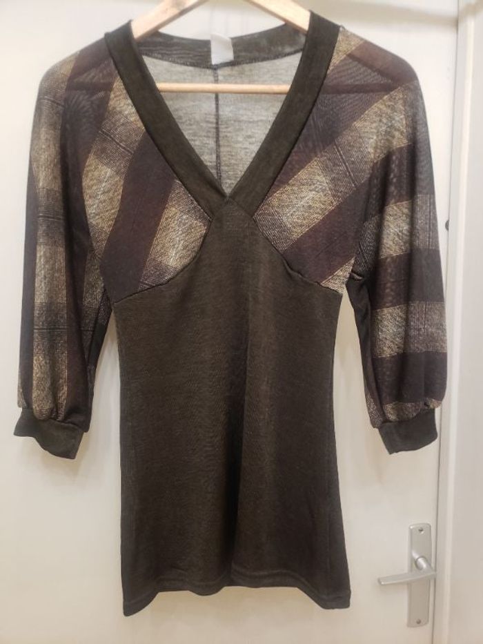 Jolie blouse manches 3/4